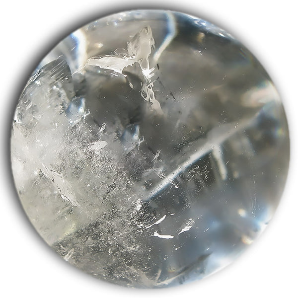 Cuarzo Cristal de roca en esfera