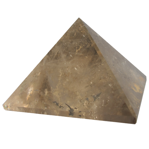 Pirámide de Cuarzo Ahumado
