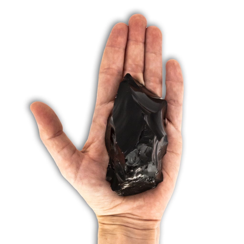 Obsidiana Extra grande mano
