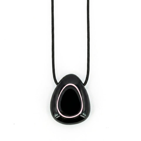 Colgante de Obsidiana Rodado