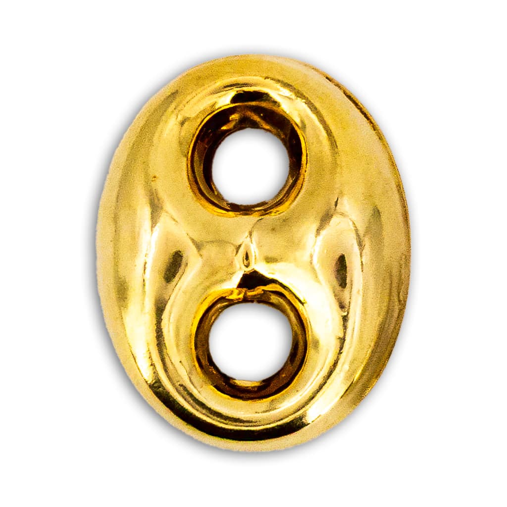 Cabujón de Oro Forma calabrote