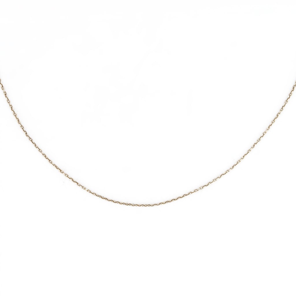 Cadena de plata clasica