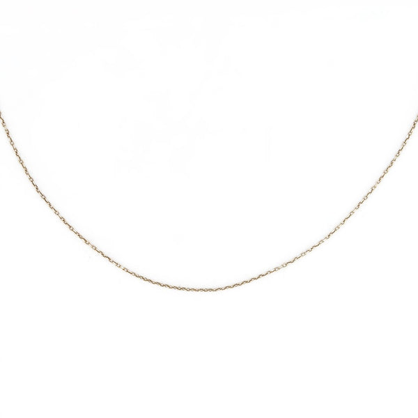 Cadena de plata clasica