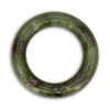 Colgante de Jade Verde Círculo de la suerte