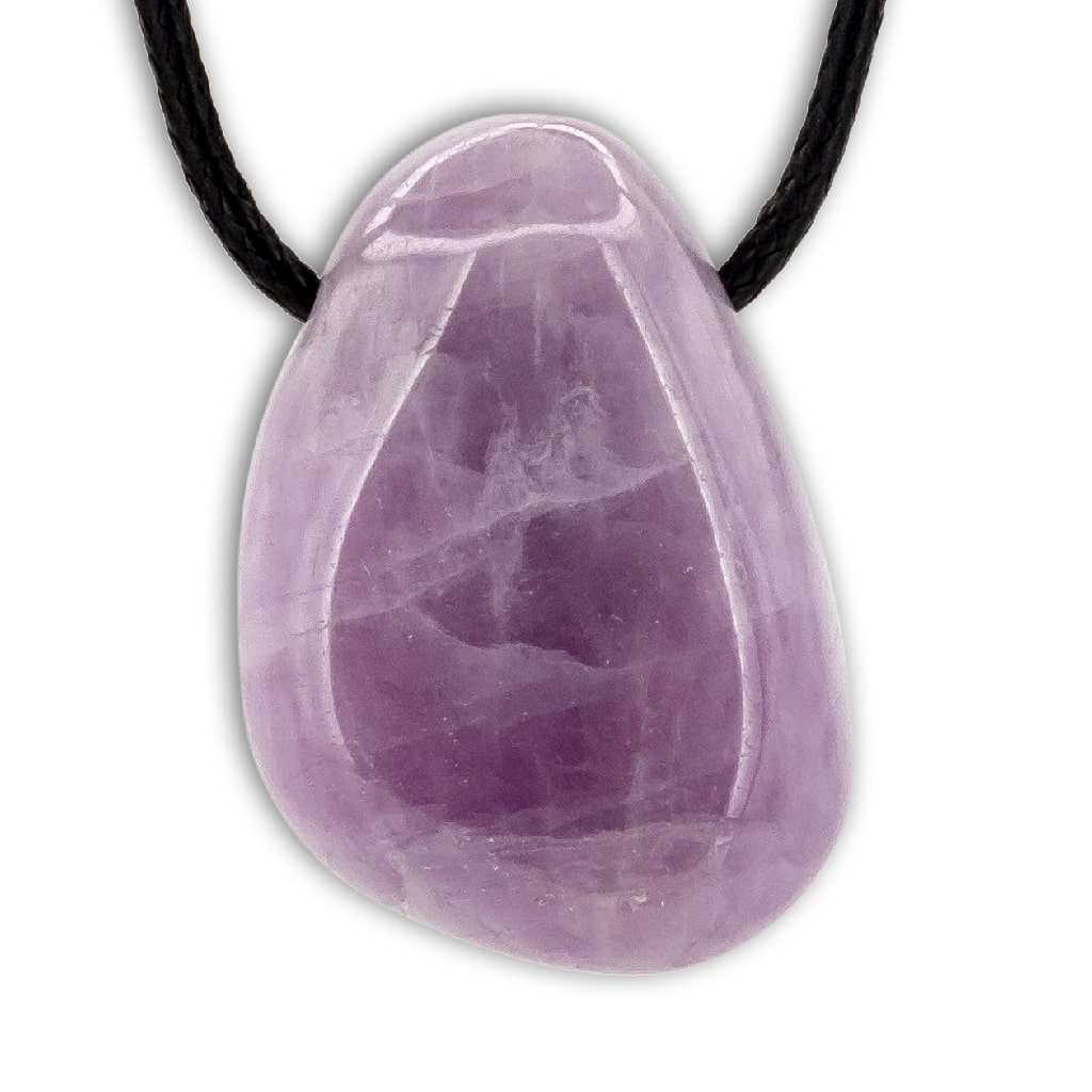 Colgante de Kunzita Rodado