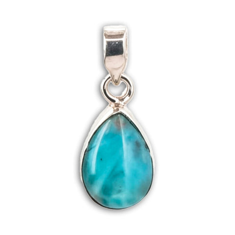 Colgante de Larimar Gota 
