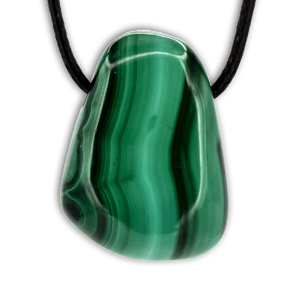 Colgante de Malaquita Rodado