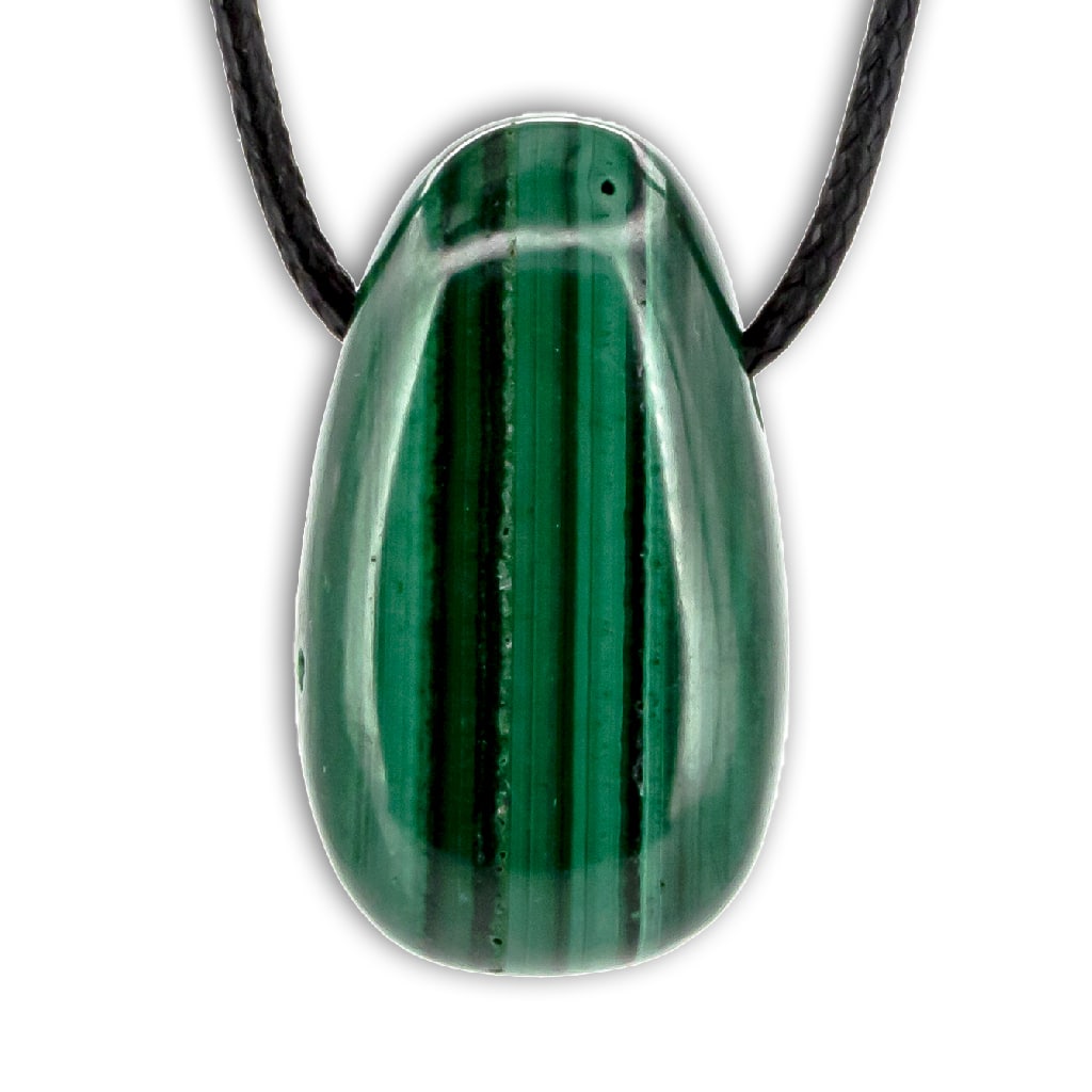 Colgante de Malaquita Rodado