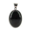 Colgante de Obsidiana Arcoíris en Acero