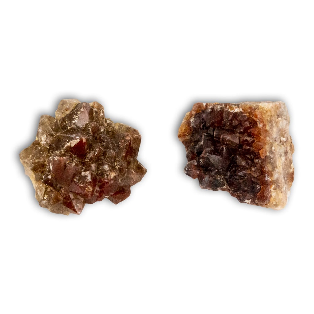 Drusa de Cuarzo hematoideo pequeña