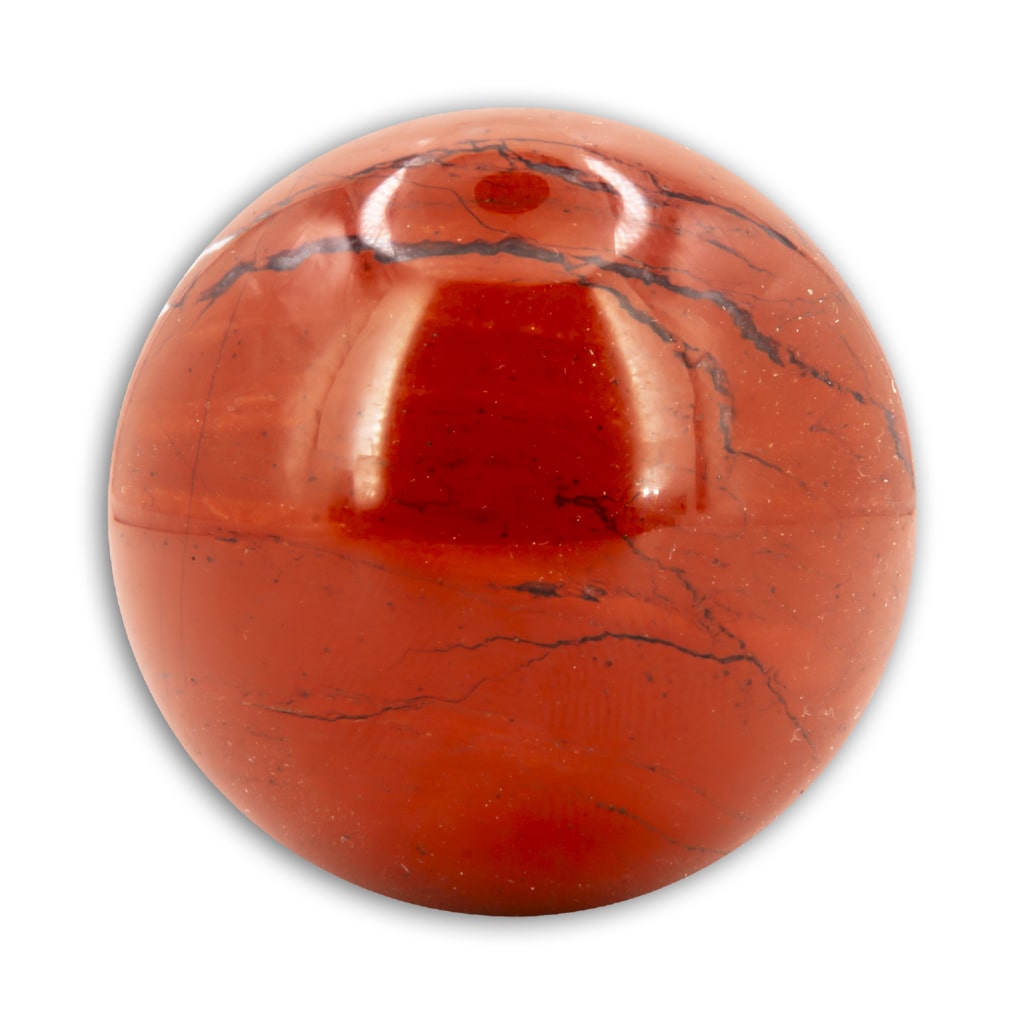 Esfera de Jaspe Rojo