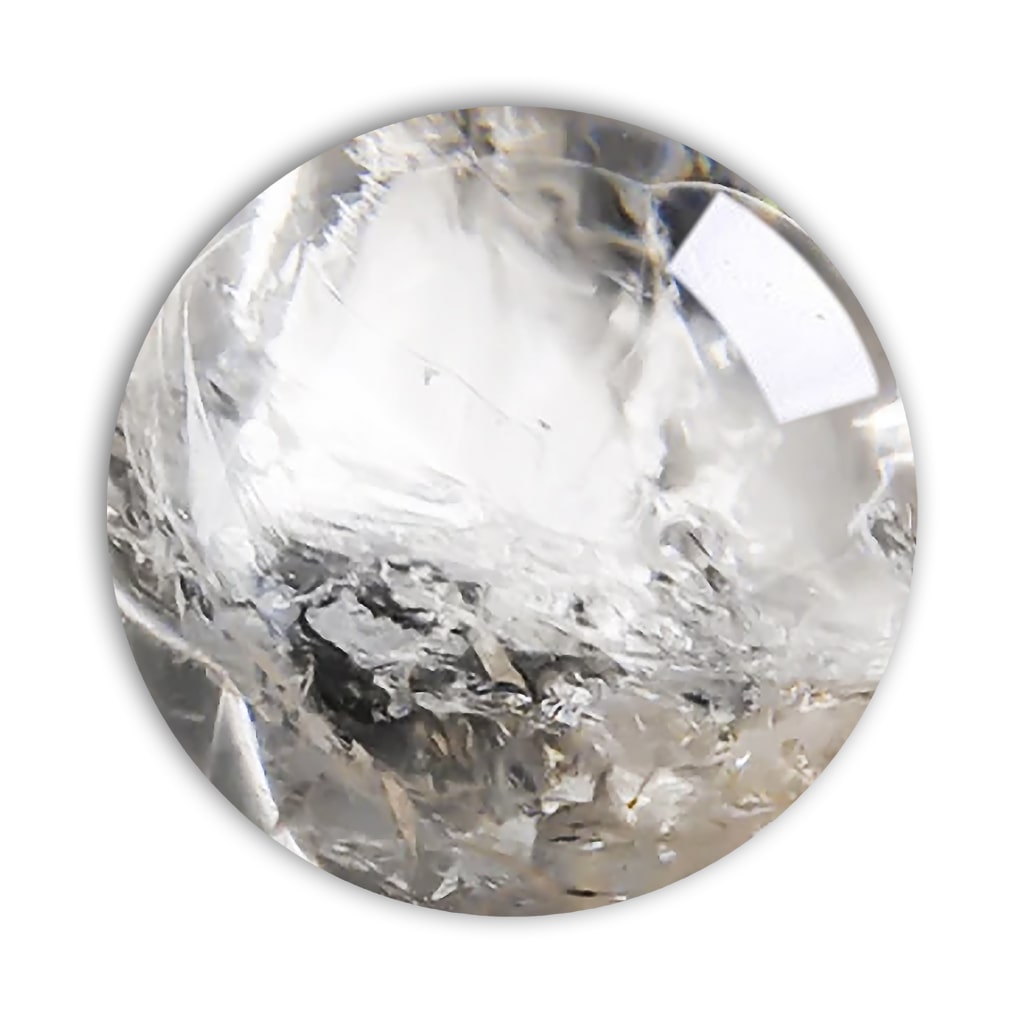 Esfera de Cuarzo Cristal de Roca mediana