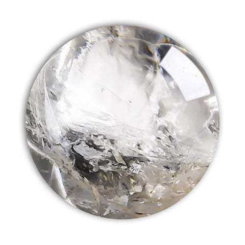 Esfera de Cuarzo Cristal de Roca mediana
