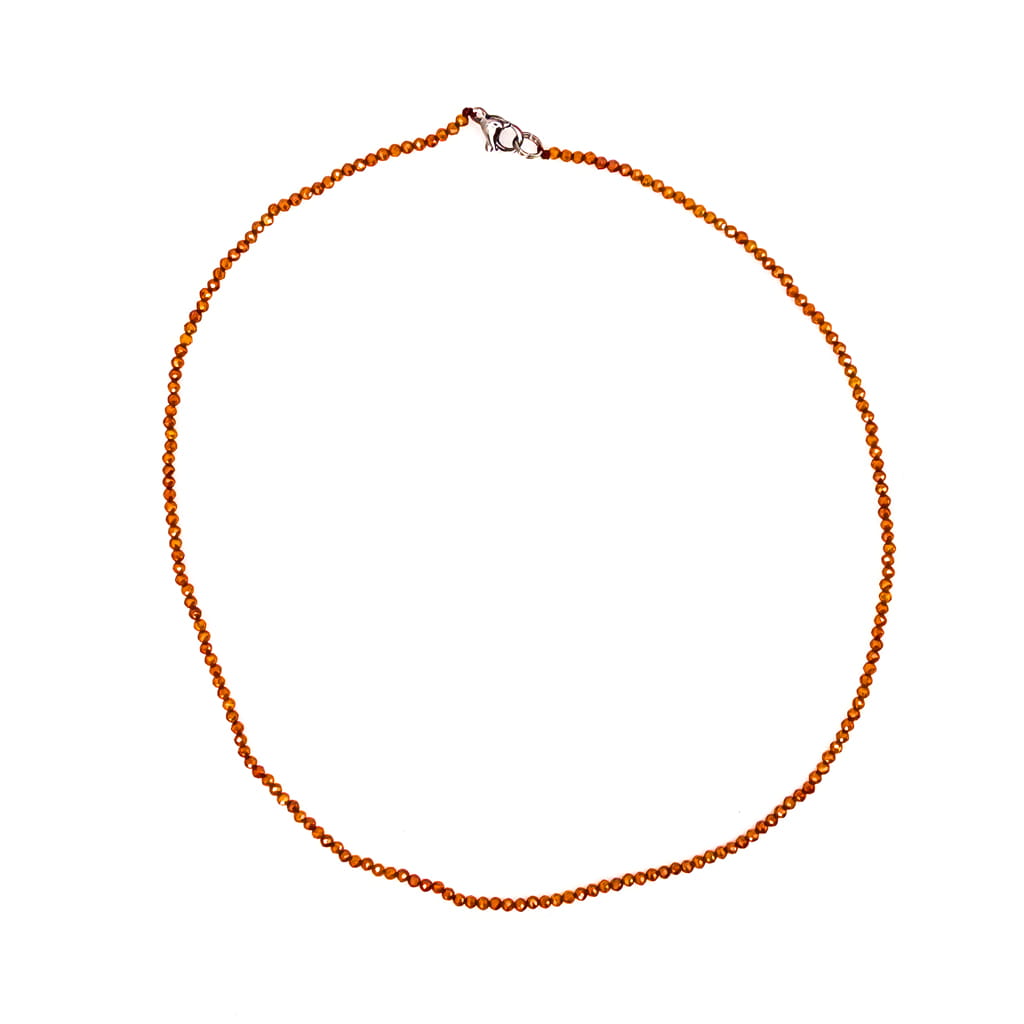 Gargantilla de Cornalina Bola Facetada