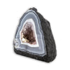 Geoda de Amatista con base plana grande Calcedonia P3