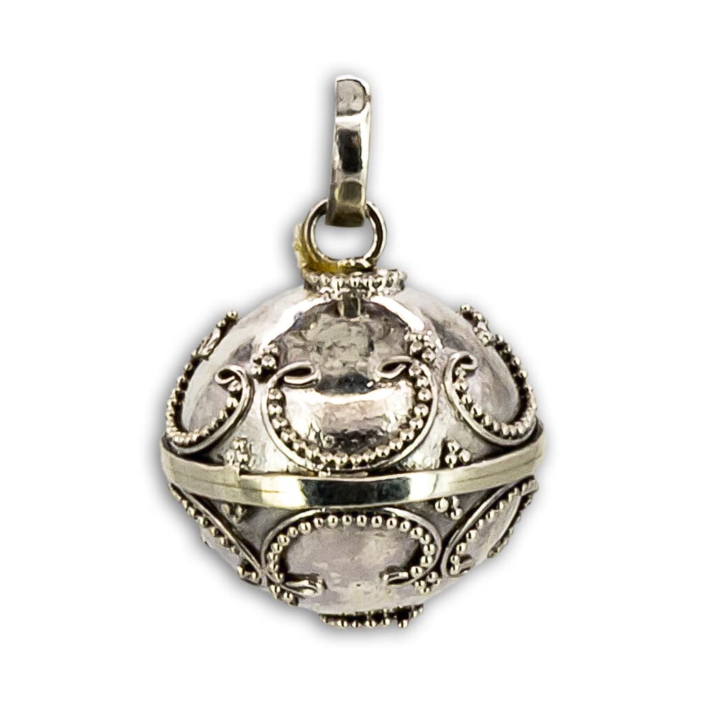 Colgante Llamador de Ángeles en Plata
