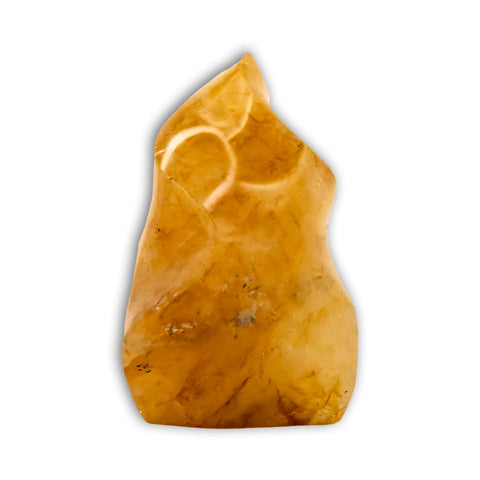 Forma Llama de Cuarzo Citrino