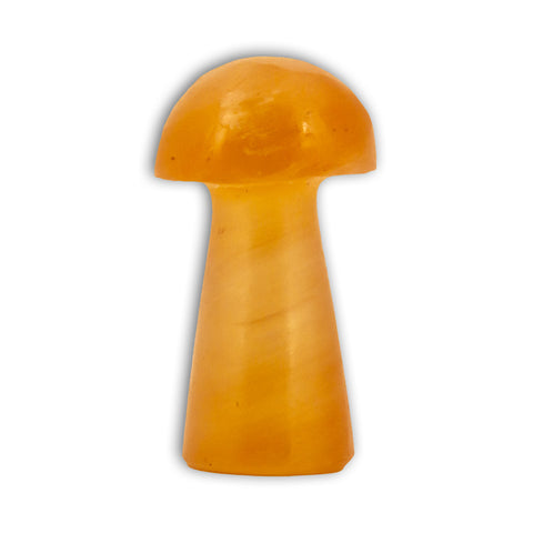 Masajeador de Selenita Naranja