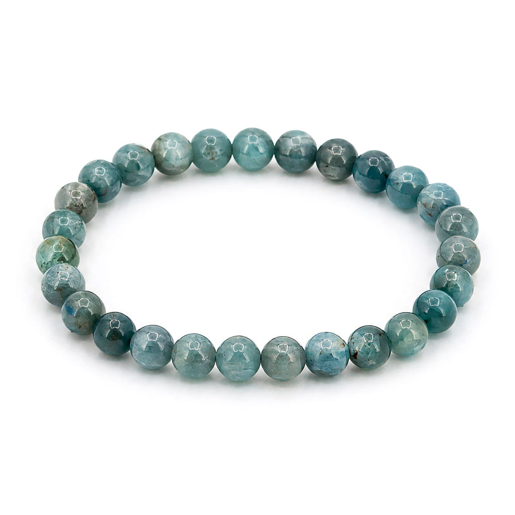 Pulsera de Cianita Bola Lisa