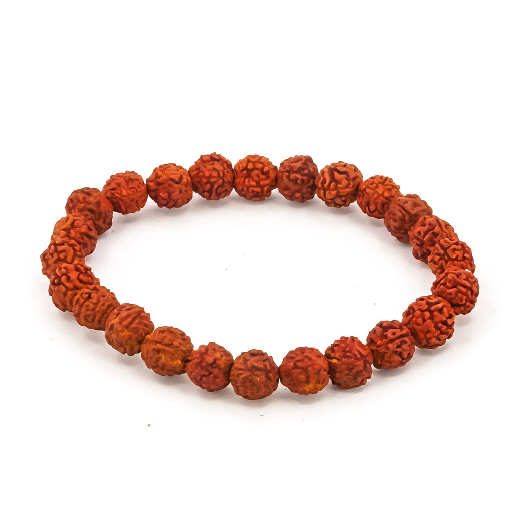 Pulsera de Rudraksha Bola Lisa