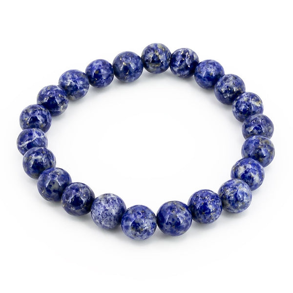 Pulsera de Lapislázuli Bola Lisa