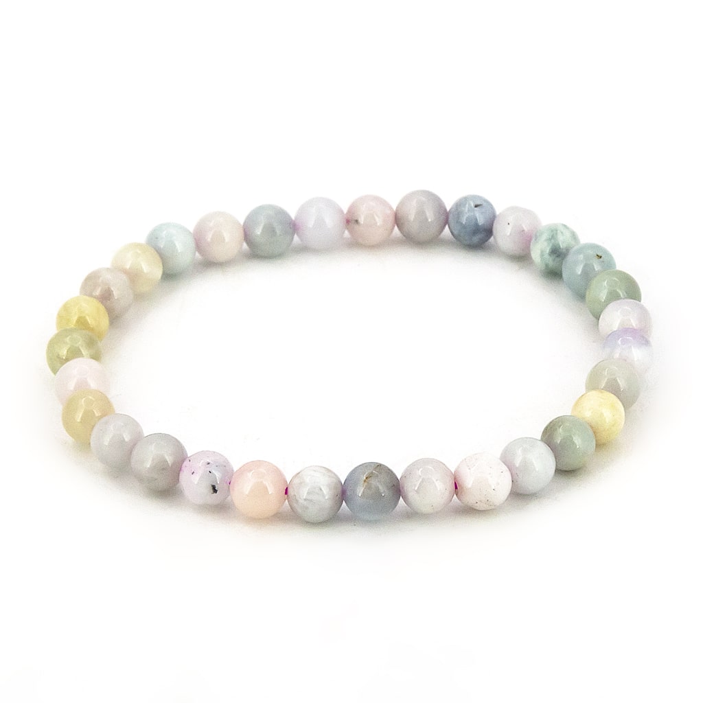 Pulsera mniorganita, aguamarina y beri