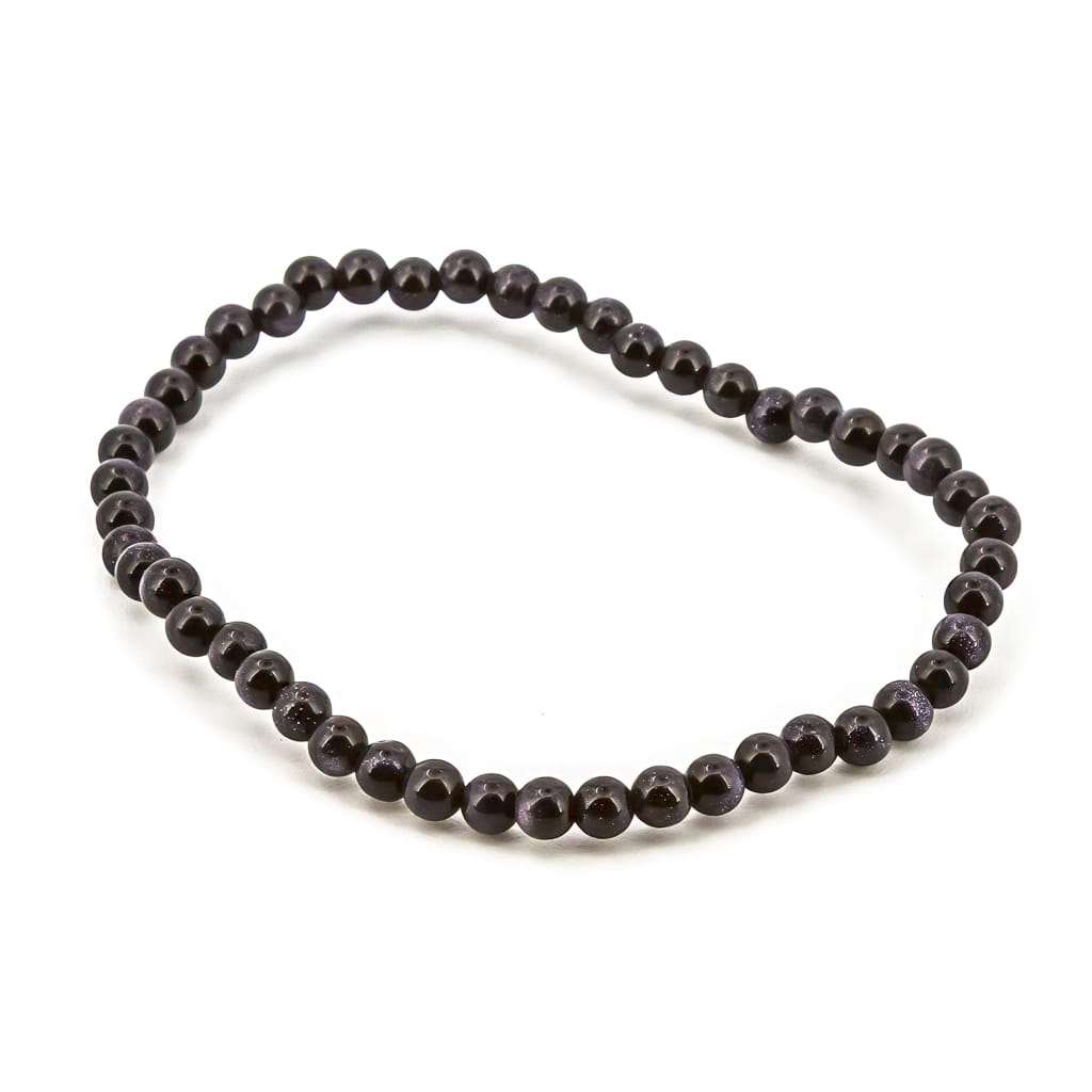 Pulsera de Aventurina azul Bola Lisa