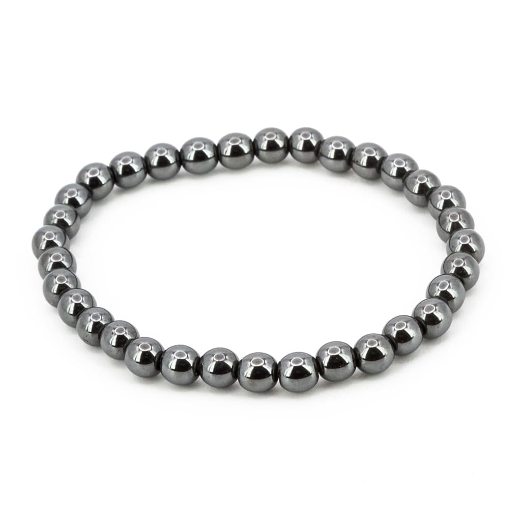Pulsera de Hematites Bola Lisa