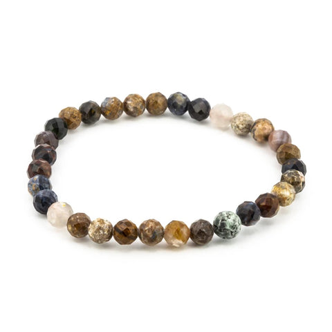 Pulsera de Pietersita Bola Facetada