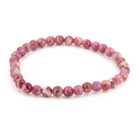 Pulsera de Rubelita Bola Lisa