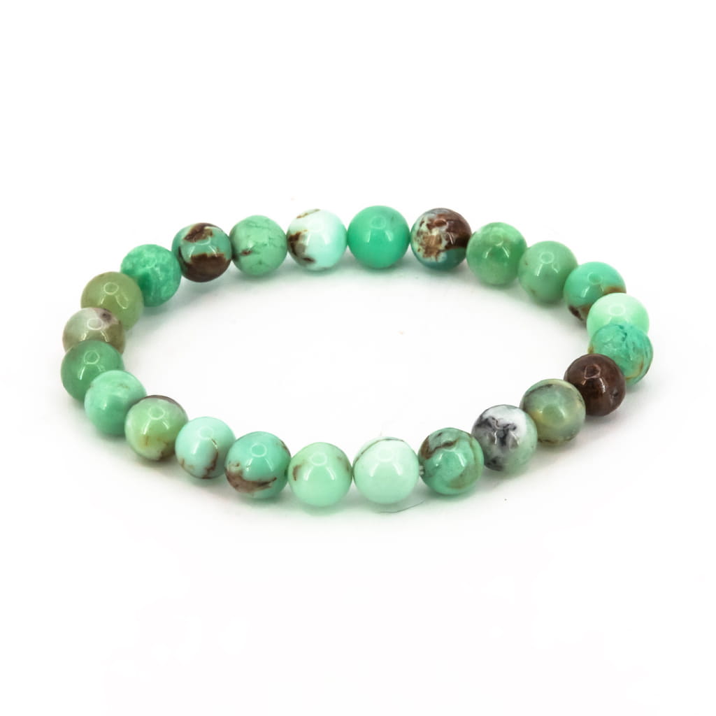 Pulsera de Crisoprasa extra Bola Lisa