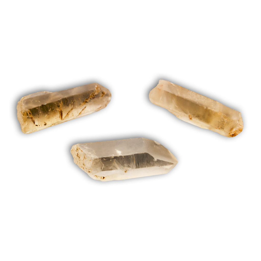 Punta de cuarzo citrino