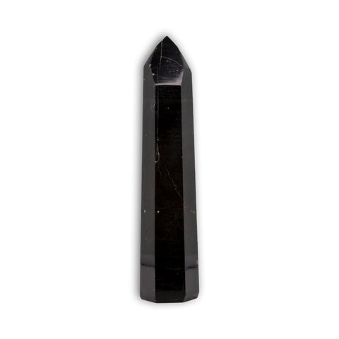 Punta de Turmalina Negra con base plana grande