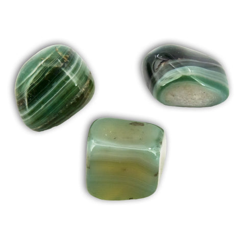 Rodado de Ágata Verde