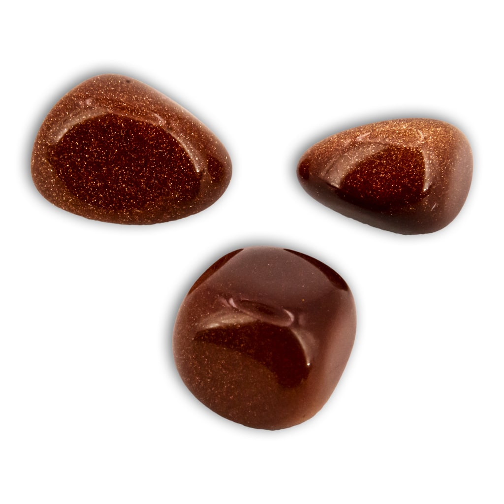 Rodado de Aventurina Dorada