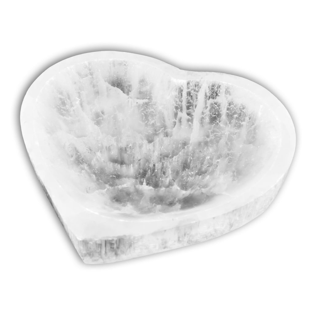 Cuenco de Selenita Corazón