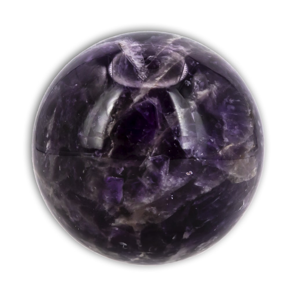 Esfera de Amatista Oscura