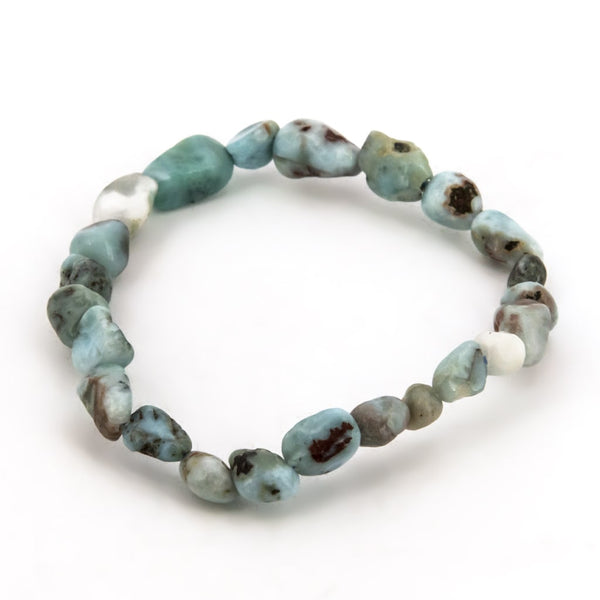 Pulsera de Larimar Chip