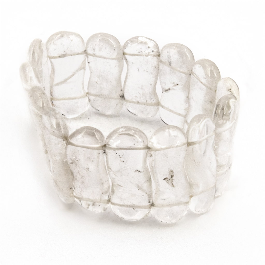 pulsera cuarzo cristal Nugget