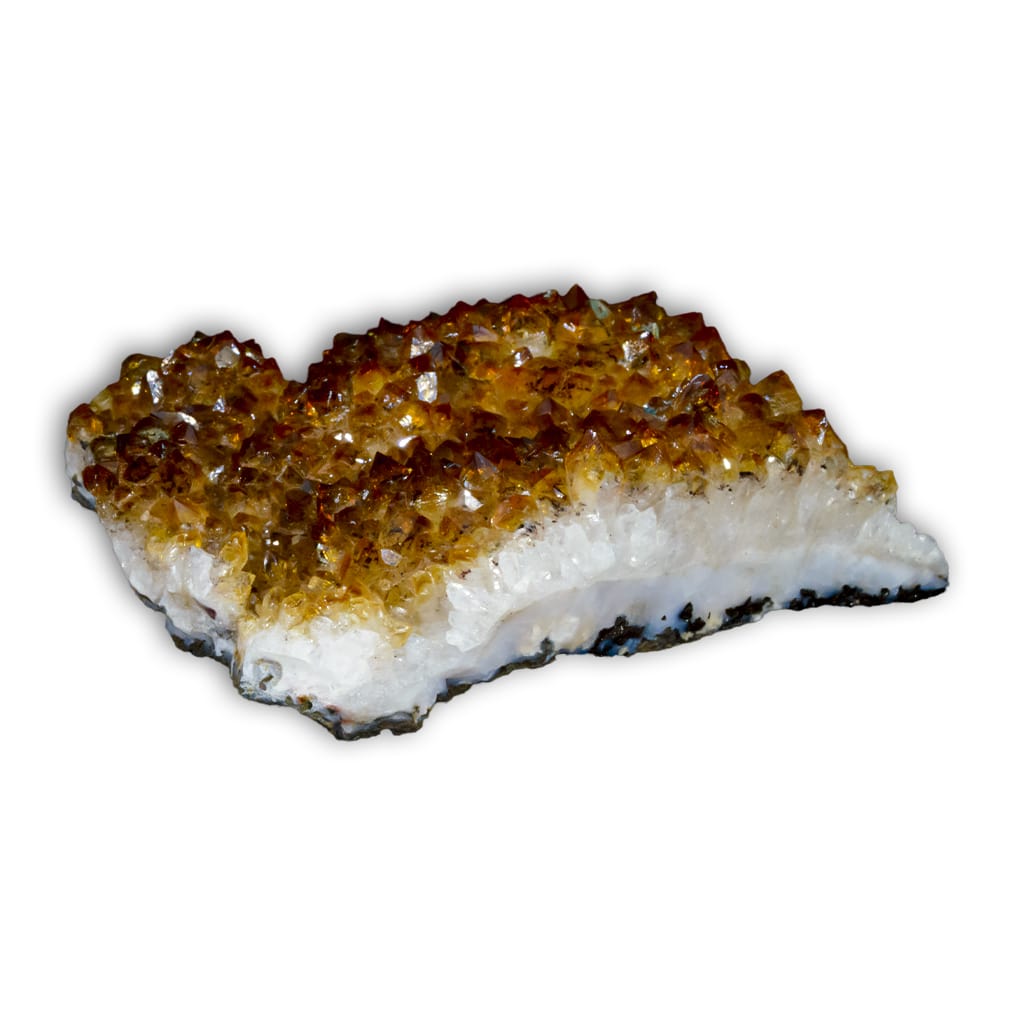 Drusa Cuarzo Citrino