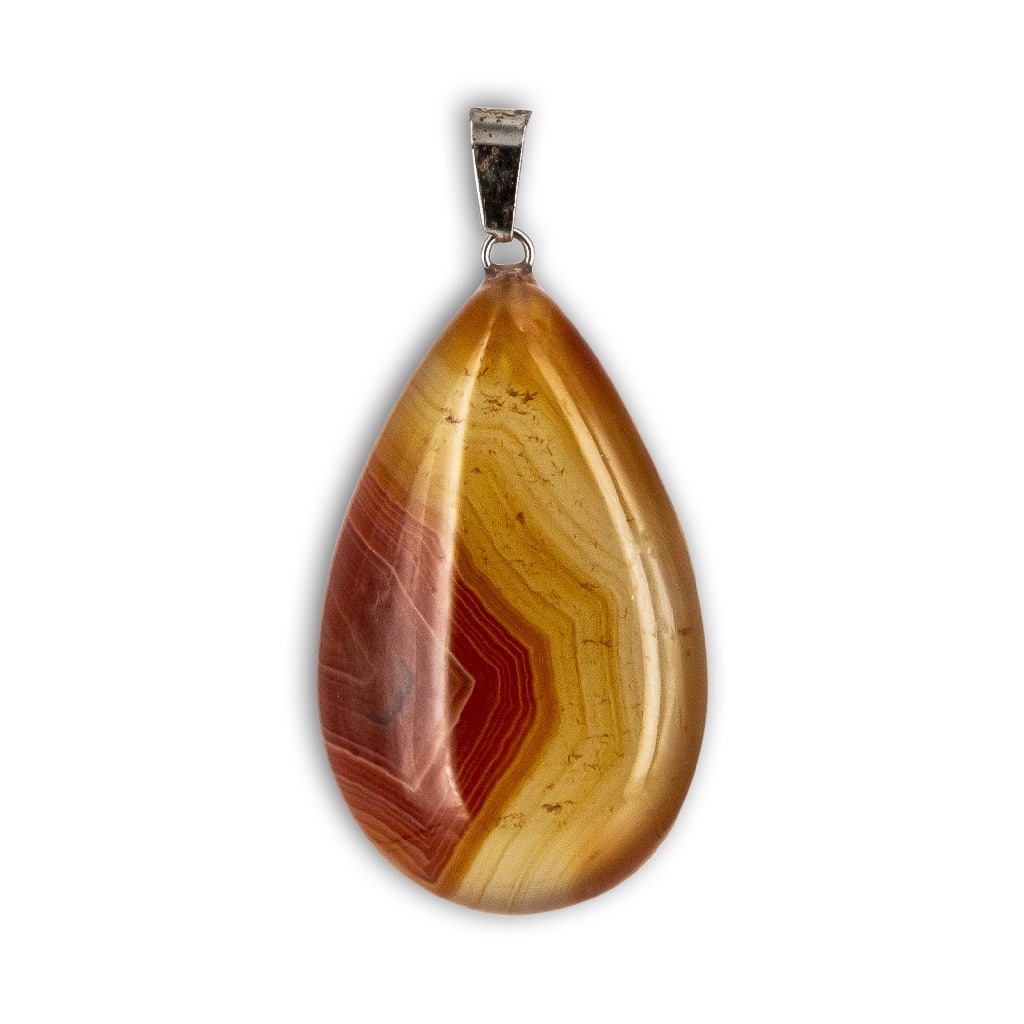 Colgante de Ágata Cornalina Lágrima