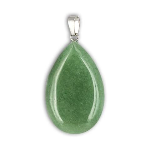 Colgante de Aventurina verde Lágrima