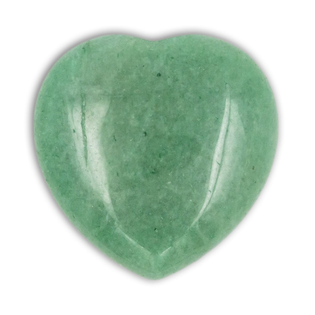 Corazón de Aventurina verde