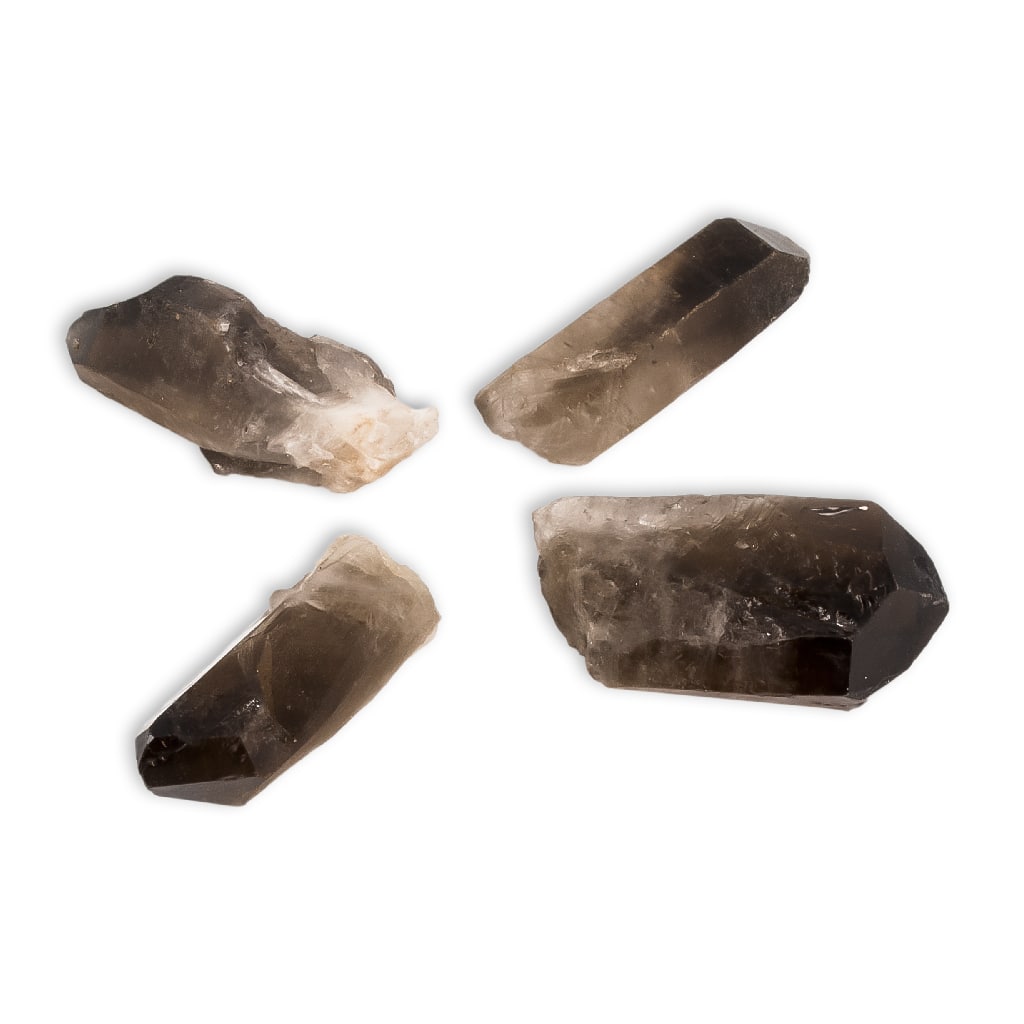 Punta de cuarzo ahumado