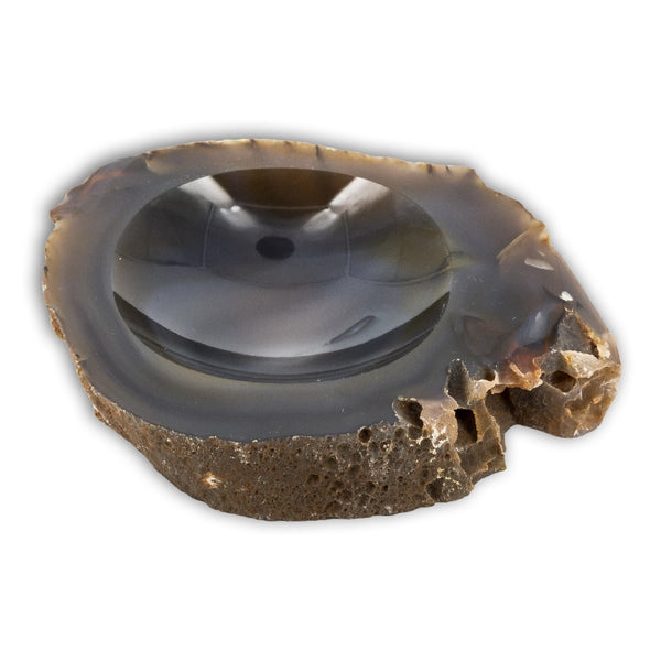 Cuenco de Ágata grande oscuro