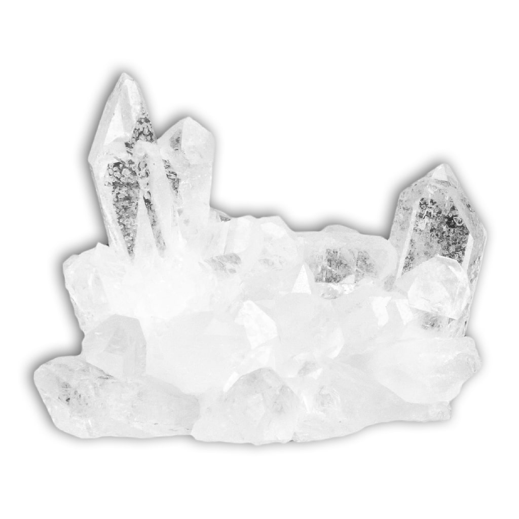 Drusa cristal de roca mediano foto 11 pieza 5