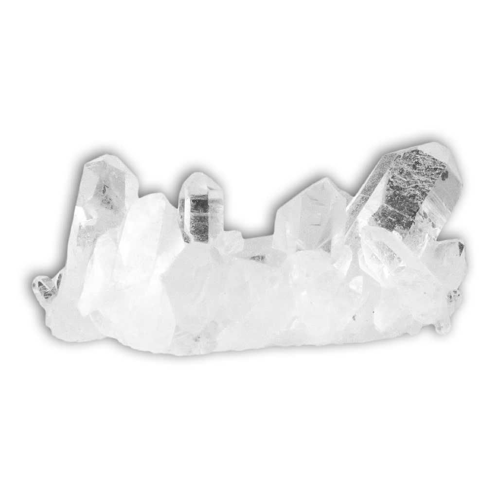 Drusa cristal de roca mediano foto 19 pieza 6