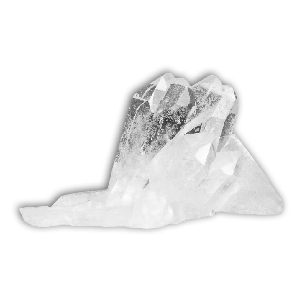 Drusa cristal de roca mediano foto 2 pieza 1