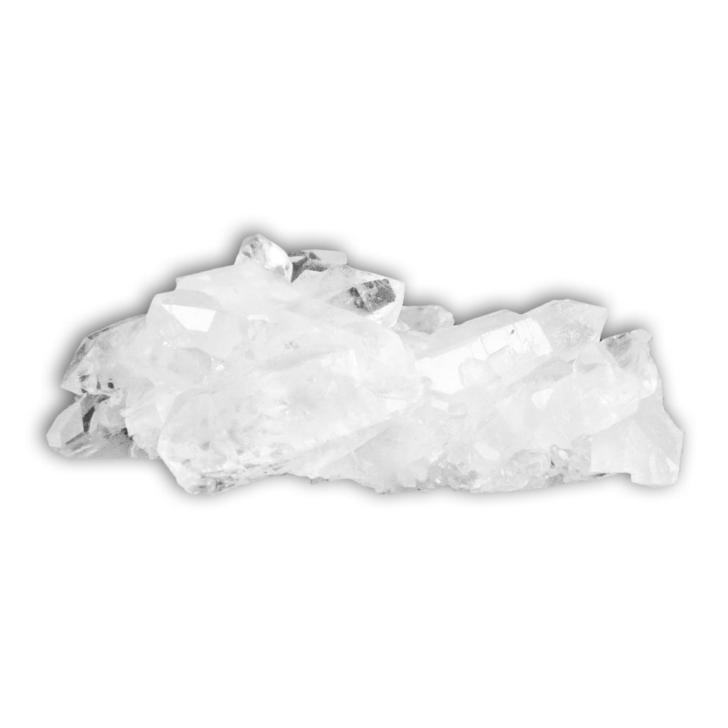 Drusa cristal de roca mediano foto 9 pieza 4