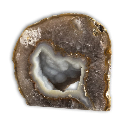 Geoda de Ágata base plana pequeña